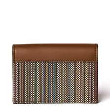 Paul Smith Wallet Fold Over Card Holder Brown