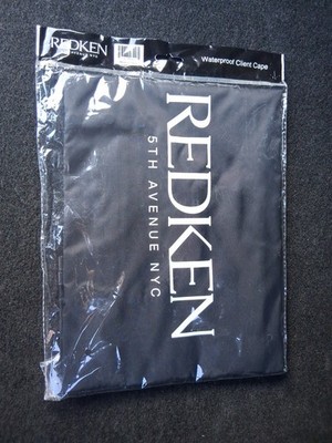 REDKEN 5TH Avenue NYC Waterproof Client Cape Salon Barber New