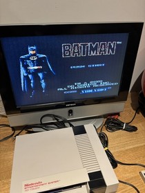 Batman f&uuml;r NES (PAL). Verpackt. Getestet und funktionsf&auml;hig