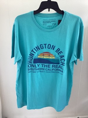 Pull&Bear sea green graphic mens tee size L