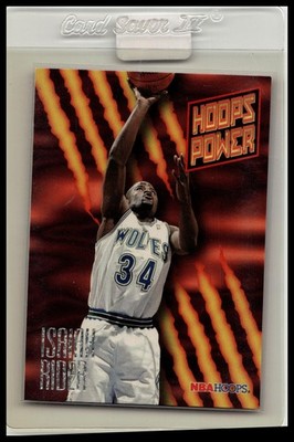 1994-95 Hoops #PR-32 Isaiah Rider Hoops Power (Stat Power Ratings)