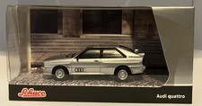 Schuco 1989 Audi Quattro Silver ? 1/64 - Brand New