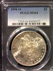 1898-O Morgan Dollar, PCGS MS64, nice coin