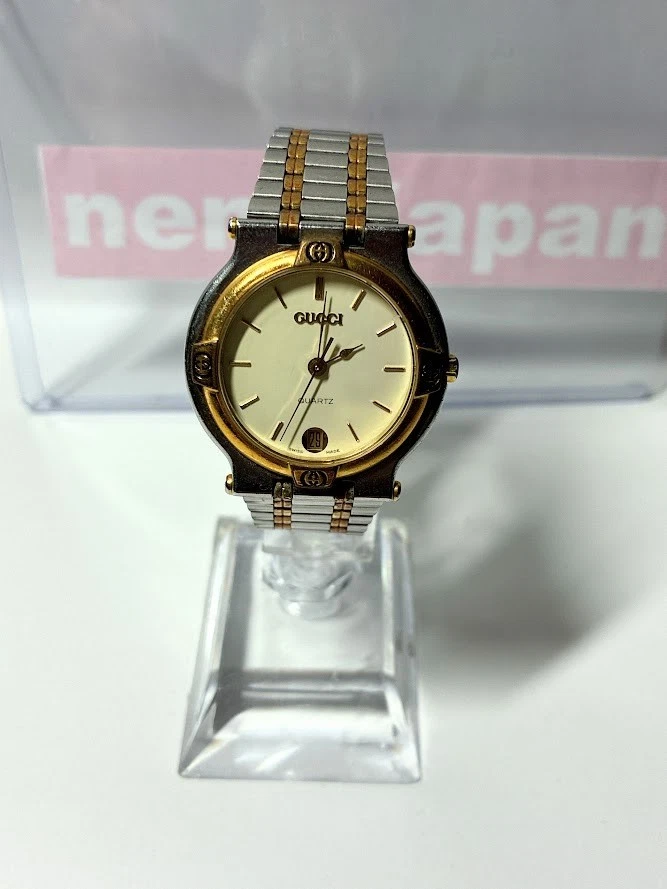 ジャンク品 GUCCI 腕時計 9000M デイト ヴィンテージ 1820 Gucci 9000M Wristwatches for sale | eBay