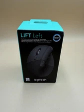 Logitech Lift Left Vertical Ergonomic Wirless Mouse Graphite 910-006467