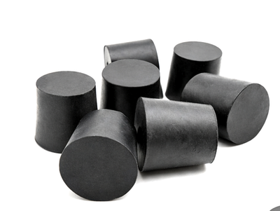 #ad #5 Solid Rubber Stopper No Hole Tapered 23–27mm 24 40 Flask Seal $22.95