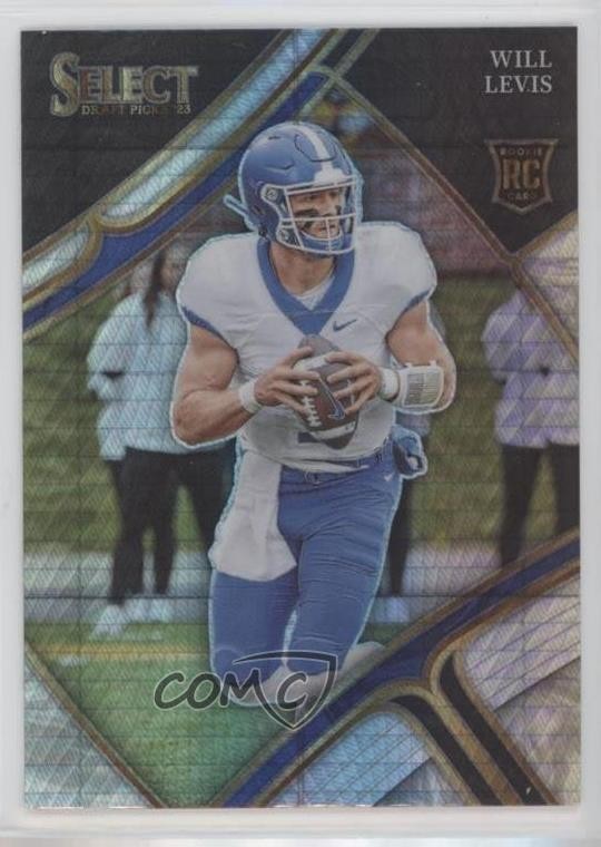 2023 Panini Select Draft Picks Field Level Hyper Prizm Will Levis #103 1i8