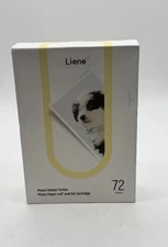 Liene Photo Paper & Cartridge Set, 4x6", 72 Sheets + 2 Ink Cartridges