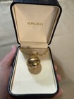 Vintage Gruen Orb Women's Watch Necklace- Original Tags and Box — photo 1