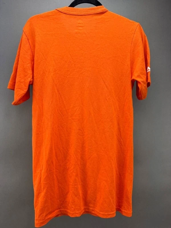 Camisa de beisebol manga curta laranja Majestic New York Mets tamanho P - Imagem 2 de 4