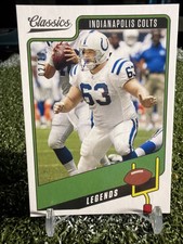 2021 Panini Classics - Legends Jeff Saturday #134 Blue Back 2/10
