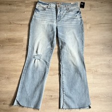 Kut From The Kloth Kelsey Fab Ab High Rise Ankle Flare Jeans SIZE 12 NWT