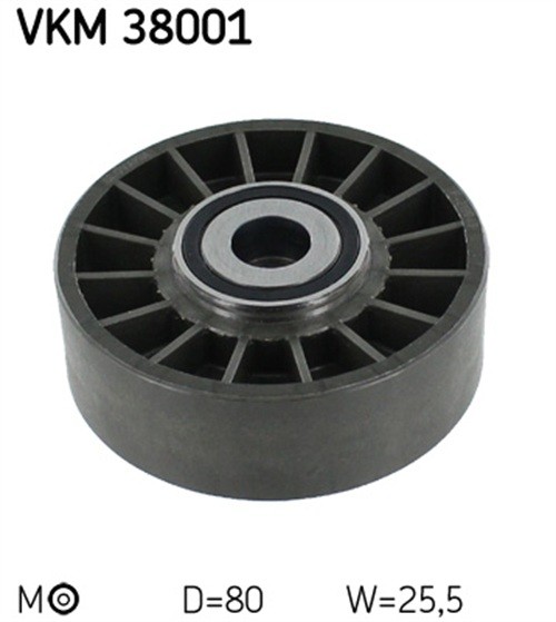 VKM 38001 SKF Tensioner Pulley, V-ribbed belt for BMW,DAEWOO,MERCEDES-BENZ,VW - Image 13