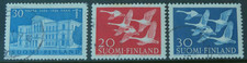Finland 1956 set of 2 + single SG 564/6 Used cat £5.90