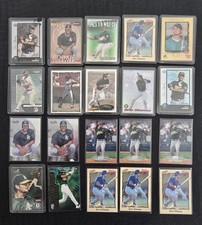 Eric Chavez Baseball Card Lot Oakland A's Bowman's Best Stadium Club Topps