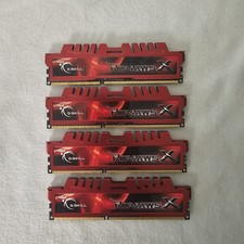 G.SKILL Rip Jaws X 16GB Mem Kit 4x4GB DDR3-1600, CL9 F3-12800CL9D-8GBXL