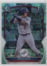 2023 Bowman Chrome Sapphire Edition Prospects Aqua 40/99 Jesus Galiz 0s4q
