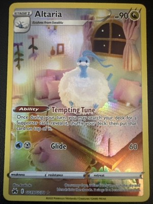 Pokemon TCG Altaria GG19/GG70 Crown Zenith Gallarian Gallery Rare