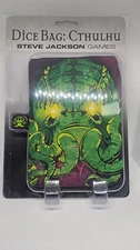 Steve Jackson Games Cthulu Dice Bag & Exclusive D6 NEW