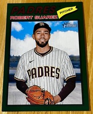 2026 Topps Heritage - Robert Suarez #174 Dark Green Border San Diego Padres