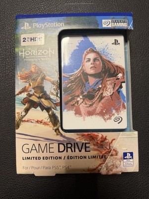 Seagate Horizon Forbidden West Limited Edition 2TB Game Drive PS5/PS4, NAGELNEU
