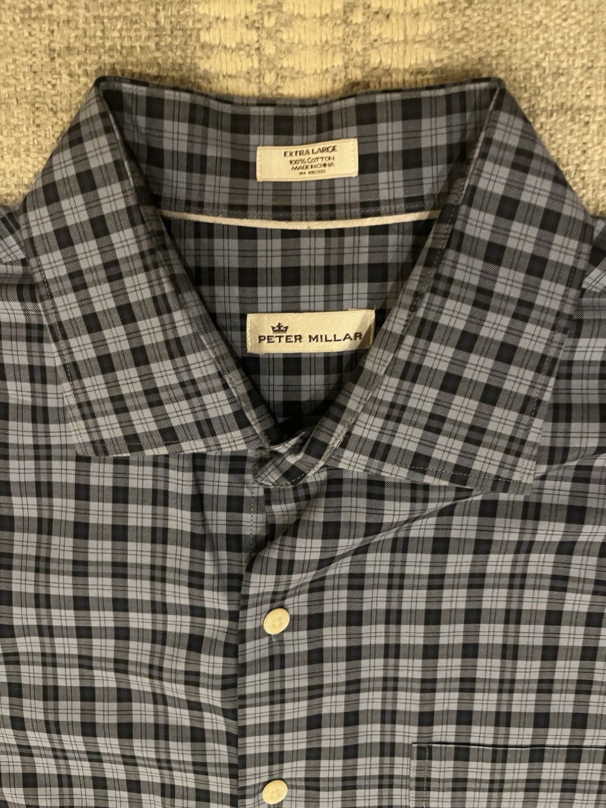 Peter Millar Crown Crafted Button Down Shirt Men'… - image 4