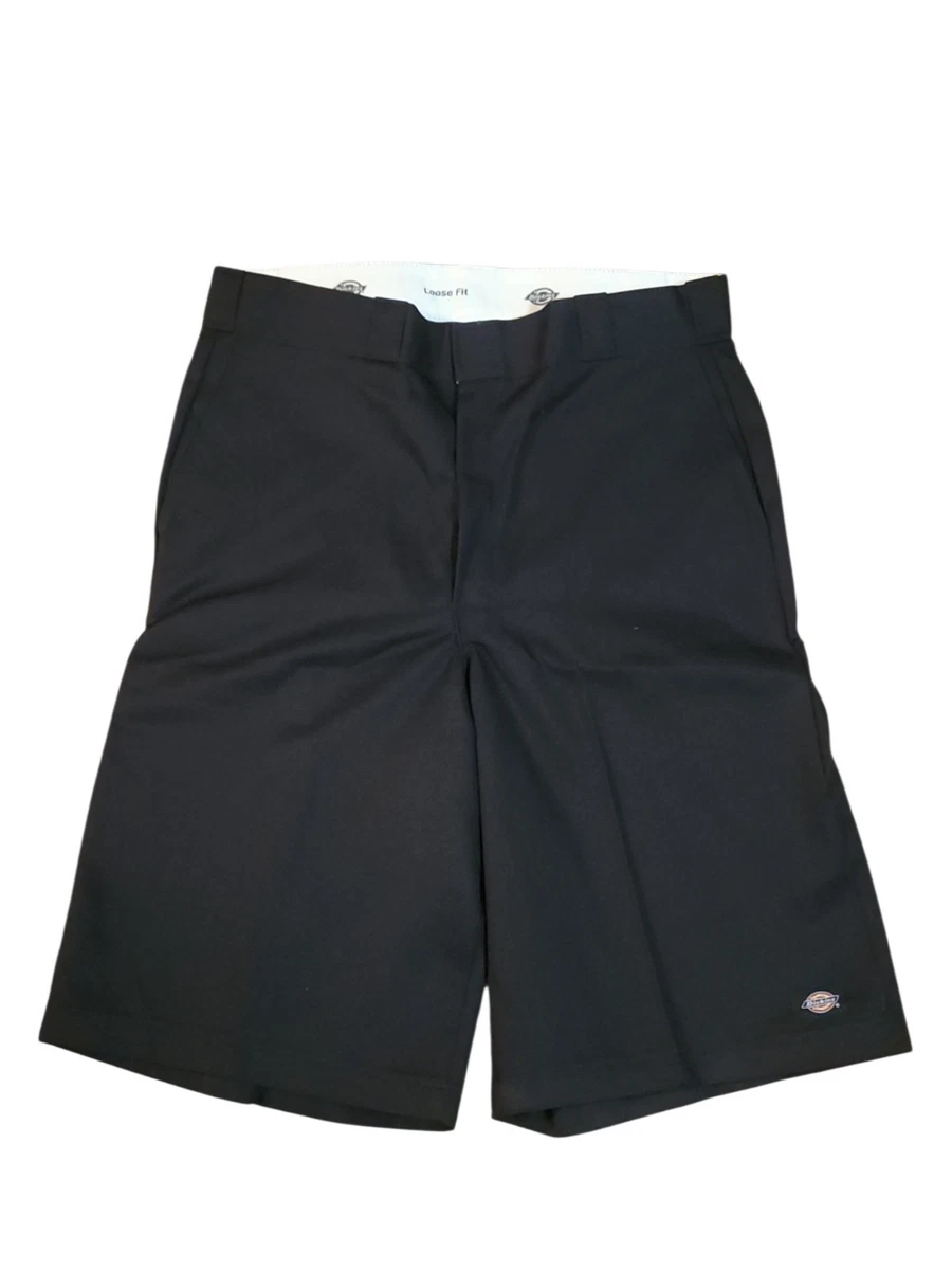 Dickies Heren 11 Inch Relaxed-Fit Stretch-Twill werk Korte 11 Inch Relaxed-Fit Stretch-Twill werk Short, Zwart V1, 46