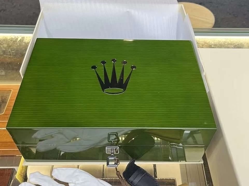 ROLEX WOODEN BOX STORAGE GREEN | eBay ROLEX WOODEN BOX STORAGE GREEN | eBay