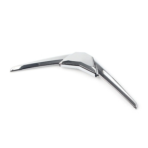 Chrome ABS Front Fender Tip Trim Fits Honda Goldwing GL1800 F6B 2018 2019 2020 - Photo 4/6
