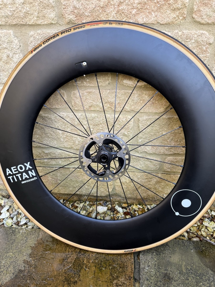 Aerocoach Aeox Titan Aero Bike Rims Aerocoach Clincher Disc Wheel