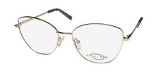 OSCAR DE LA RENTA OSL 739 FULL-RIM WOMENS STAINLESS STEEL EYEGLASS FRAME/GLASSES