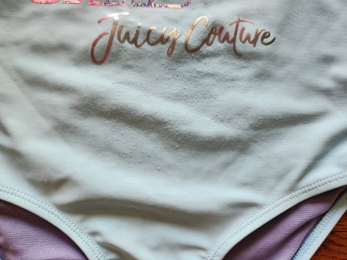 JUICY COUTURE Girls 10 1-Pc Swimsuits LOT OF TWO - Picture 8 of 11