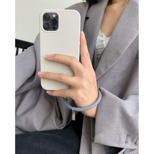 Soft Silicone Mobile Phone Chain Strap Lanyard Hanging Cord Bracelet Keychain - Photo 5 sur 25