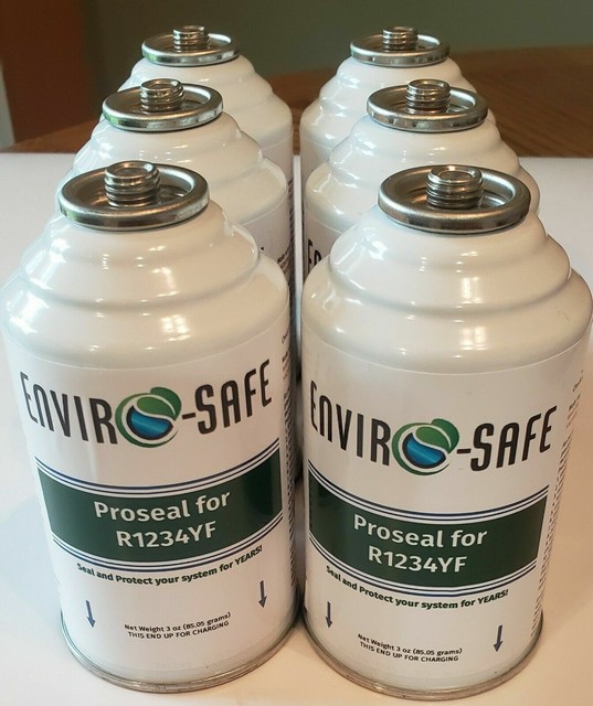 R1234YF Compatible Refrigerant Dye Stop Leak Hose Recharge 2016 and