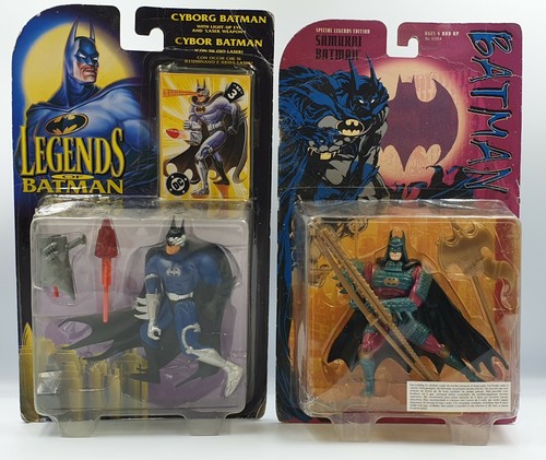 BATMAN : CYBORG BATMAN & SAMURAI FIGURAS DE ACCIÓN DE BATMAN HECHAS POR KENNER - Imagen 2 de 5