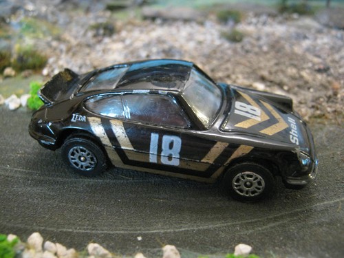 Corgi Juniors Porsche Carrera Shell/Leda No.18 Rare metal base version - Picture 2 of 3