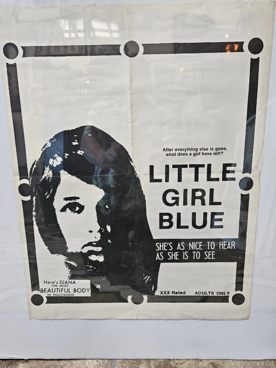 Vtg 1970s LITTLE GIRL BLUE ORIGINAL (1) ONE-SHEET XXX ADULT MOVIE POSTER |  eBay