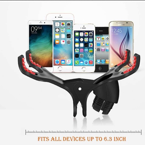 3Flexible 360 Clip Mobile Cell Phone Holder Lazy Bed Desk Car Bracket Stand Moun - Picture 3 of 7