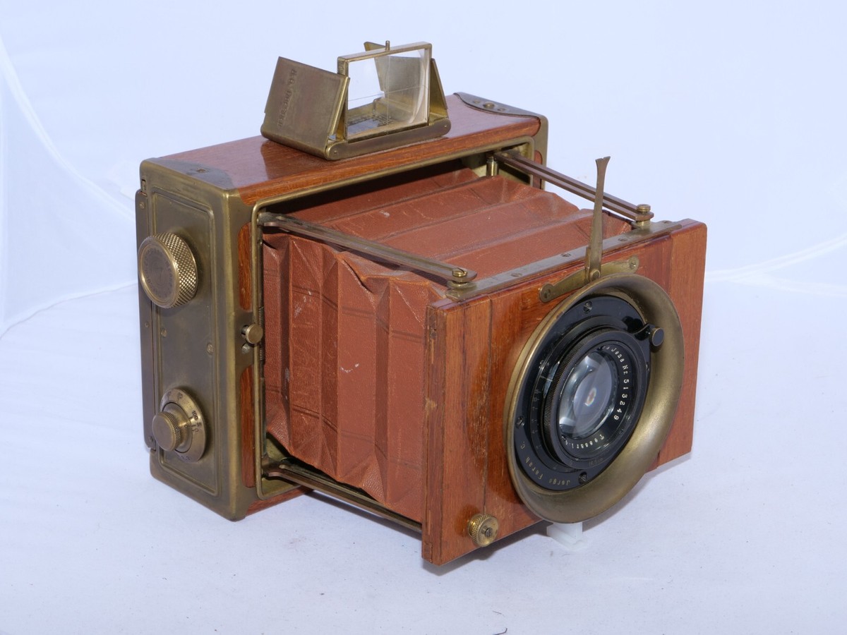 Appareil Photo Ernemann Klapp – Tessar F/4.5 – 120mm – Occasion état Cosmétique