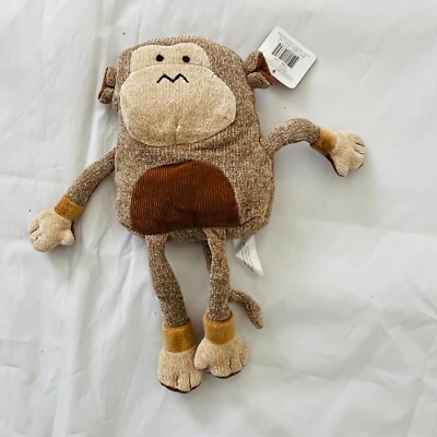 Monkey Mini Plush Brown Tan Long Arms Stuffed Animal 12'' inch