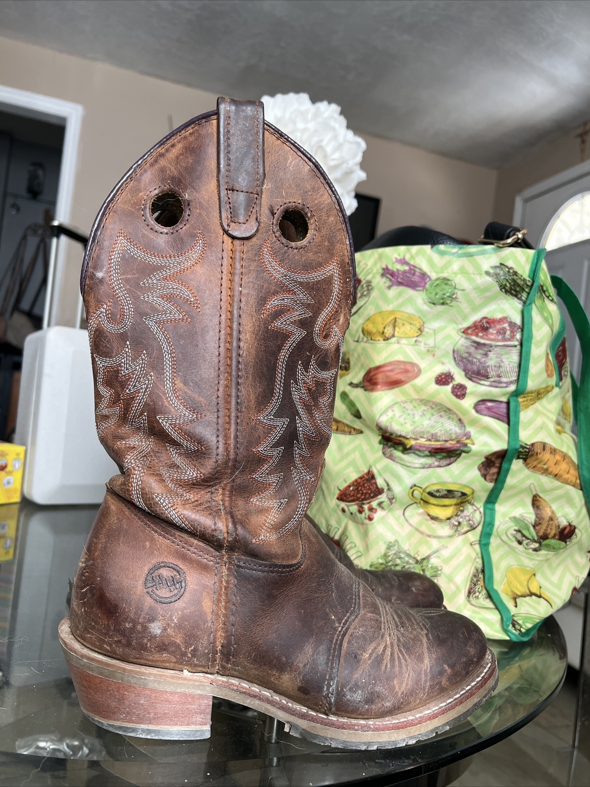 Double H Women Cowboy Boots 12 