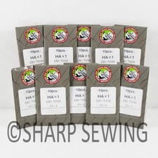 100 HOME SEWING MACHINE NEEDLES 15X1 HAX1130/705H BROTHER SINGER BABYLOCK JANOME