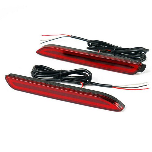 For Toyota RAV4 2019 2020 Pair LED Rear Fog Bumper Brake Light Red Tail Lamp Kit - Picture 5 of 10