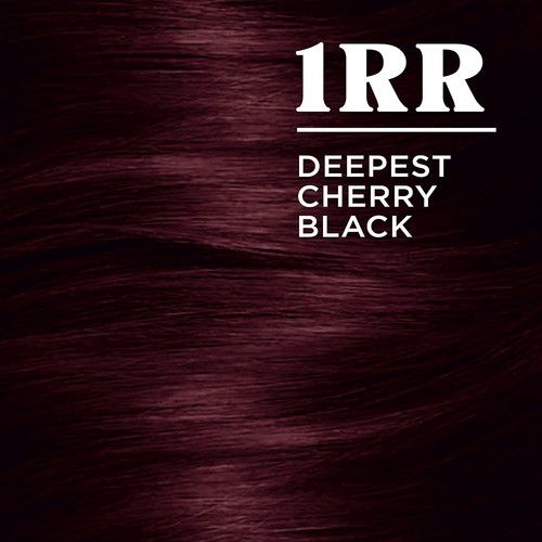CLAIROL Nice’n Easy Permanent Hair Color Cream - 1RR Deepest Cherry Black *NEW* - Picture 4 of 8