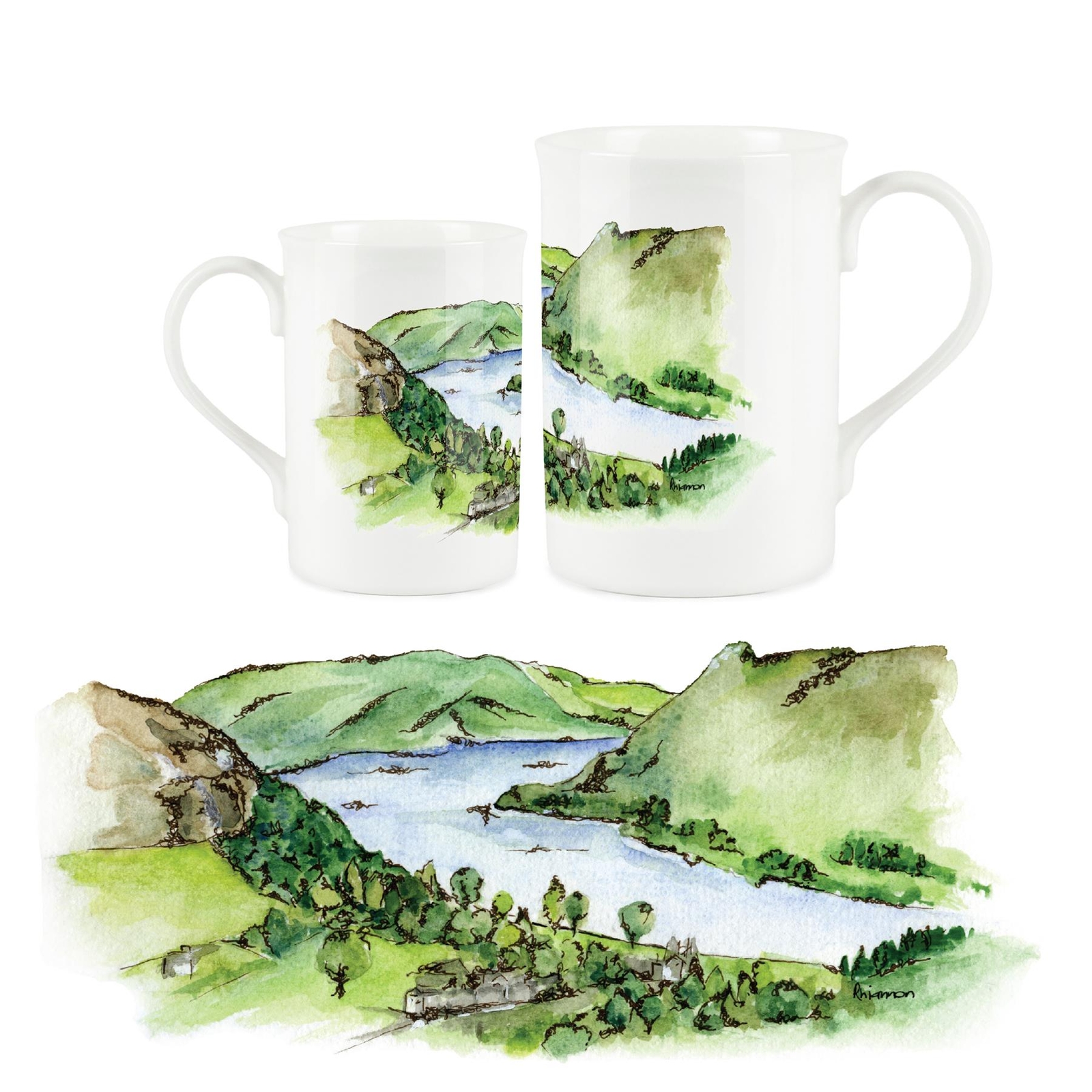 Lake District Mug - British Landmarks Bone China Souvenir Tea/Coffee Gift