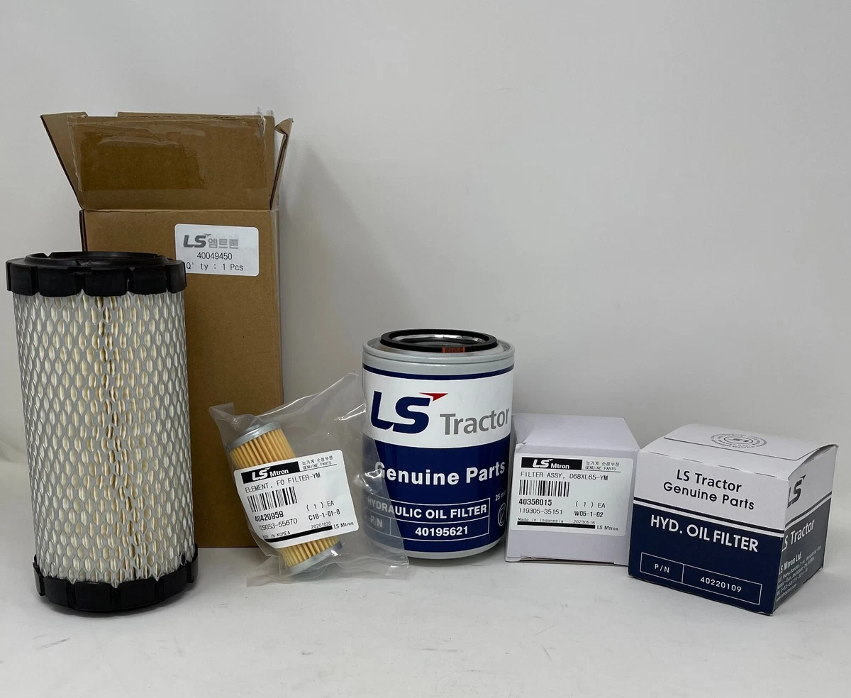 LS Tractor Filter Pack Fits MT122 & MT125 Model LS Tractors 