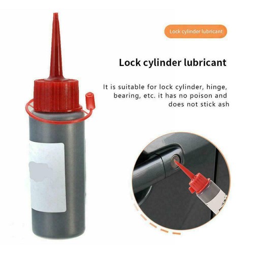 New Graphite Fine Powder Lubricant For Lock Locksmith Car 60ML Cylinder ۞ - Picture 8 of 9
