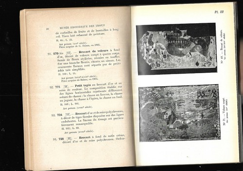 Catalogue The Museum History Of Fabric H D'Hennezel Lyon 1929 Ref E6H - Picture 8 of 12