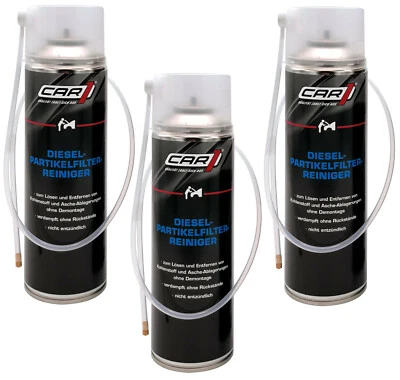 3 x 400ml [17,33€/1L] CAR1 Dieselpartikelfilter DPF Reiniger Regenerator CO 3614