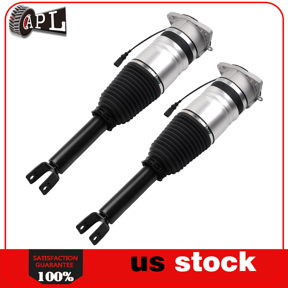 Pair Rear Air Suspension Strut Shocks For Bentley Continental Flying Spur GT GTC